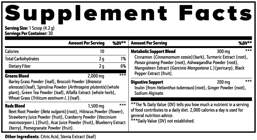 Daily Greens Superfood Powder