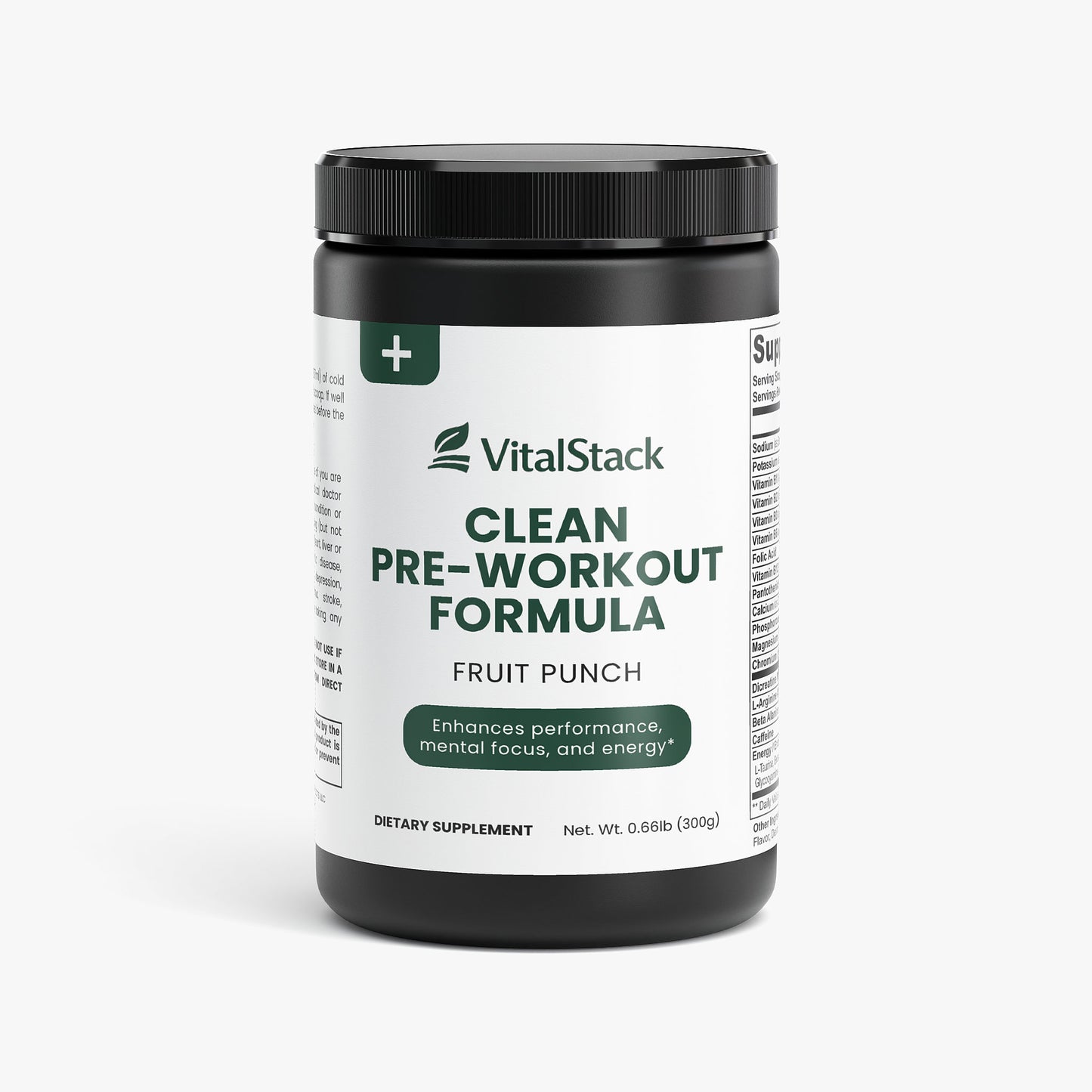 Clean Pre-Workout Formula