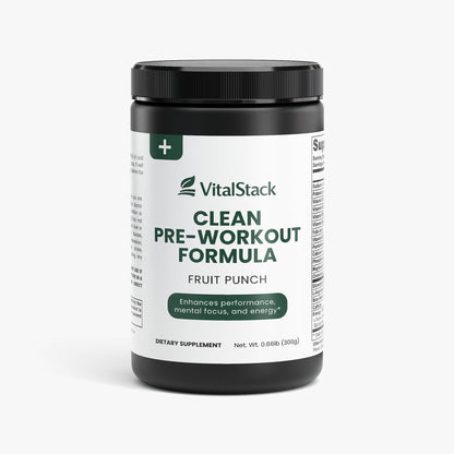 Clean Pre-Workout Formula